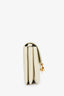 Celine 2021 Cream Leather Medium Tabou Crossbody Bag