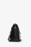 Prada Black Glace Calfskin Small Etiquette Shoulder Bag With Strap