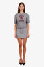 Pre-loved Chanel™ Sport Spring Summer 2005 Grey CC Mini Sweat Skirt Size 40