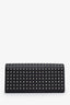 Saint Laurent Black Grained Leather Studded Kate Clutch