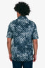 Louis Vuitton 2021 Blue Denim Tie-Dye Monogram Shirt Size S Mens