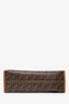 Fendi Zucca Brown Coated Canvas Peekaboo Defender Cover