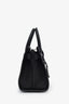 Saint Laurent Black Grained Leather Baby Sac De Jour with Strap