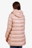 Doudoune Serinde matelassée rose Moncler, taille 1