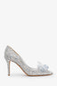 Jimmy Choo Crystal Covered 'Alia' Heels Size 36.5
