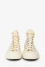 Comme des Garcons Play x Converse Cream High Top Sneaker Size 9