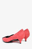 Hermès Pink Suede Studded Pumps Size 39