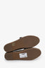 Brunello Cucinelli Brown Suede Maryjane Espadrilles Size 39