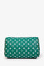 Louis Vuitton 2024 Green Monogram Leather Speedy P9 Bandoulière 50 with Pouch