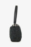 Alexander Wang Blue Small Heiress Crystal Mesh Pouch
