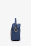 Fendi Blue/Brown Coated Canvas FF Logo Mini Camera Bag with Strap