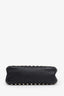 Valentino Black Leather Small Rockstud Top Handle Crossbody Bag