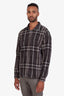 Burberry Black Check Button Down Size XXL Mens
