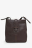 Loewe Brown Leather 'Senda' Crossbody Bag