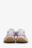 Bottega Veneta Purple/Silver Metallic Mesh Orbit Sneaker Size 39