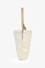 Pre-loved Chanel™ White Leather Small 22 Hobo Shoulder Bag