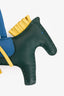 Hermès Green/Yellow/Blue Swift Leather Rodeo PM