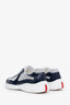 Prada Navy Patent Leather America's Cup Sneakers Size 12 Mens