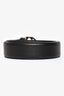 Gucci Black Leather GG Belt Size 65/26