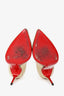 Christian Louboutin Gold Corneille 100 Pumps Size 36.5