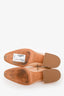 Maison Margiela Nude Leather Block Heel Boots Size 40