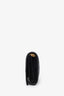 Saint Laurent Black Becky YSL Monogram Leather Chain Wallet Bag