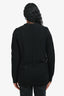 Hermès Black Wool Single-Buttoned Cardigan Size 34