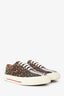 Burberry Brown Multicolour Coated Canvas TB Monogram Sneakers Size 39