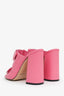 Jimmy Choo Pink Velcro Strap Heeled Sandal Size 39