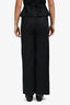 Faithfull The Brand Black Linen Ottavio Pants Size XS