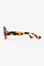 Miu Miu Tortoise Brown Gradient SMU07Q-A Rasoir Half Rim Sunglasses