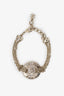 Pre-loved Chanel™ A18 Light Gold Tone CC Logo Link Bracelet
