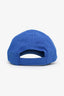 Balenciaga Blue Cotton Logo Baseball Hat Size L