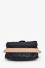 Pre-loved Chanel™ Black Quilted Caviar Leather Reissue Messenger Flap Bag