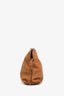 Loewe Brown Leather Flamenco Knot Shoulder Bag