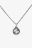 Gucci Sterling Silver Interlocking G Pendant Necklace