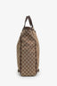 Gucci Beige/Brown GG Canvas D-Ring Abbey Vertical Tote