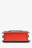Delvaux Multicolour Leather Colour Block 'Madame' Shoulder Bag