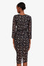 Veronica Beard Multicolour Long Sleeve Midi Dress Size 0