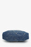 Pre-loved Chanel™ Blue Quilted Denim Medium Chanel™ 22 Hobo
