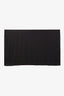 Saint Laurent Black Wool Silk Jacquard Cheetah Scarf