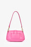 Jacquemus 2024 Pink Leather Le Petit Bambinou Shoulder Bag