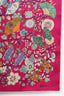 Hermès Pink Silk "Fleurs et Papillons de Tissus" Scarf Size 90cm