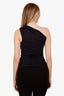 Anine Bing Black Ribbed Knit Off The Shoulder Top Size XS