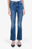 Rag & Bone Navy Denim 'Casey' Mini Flare Jeans Size 23