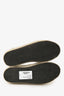 Golden Goose White/Black Leather Leopard Print Star 'Hi Star' Sneakers Size 35