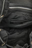 Sac à dos Burberry en nylon noir avec chaîne argentée