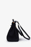 Hermès 2022 Black Canvas Leather Herbag 38