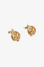 Louis Vuitton Gold Tone LV Angel Stud Earrings