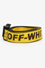 Off-White Yellow/Black Canvas Industrial Belt